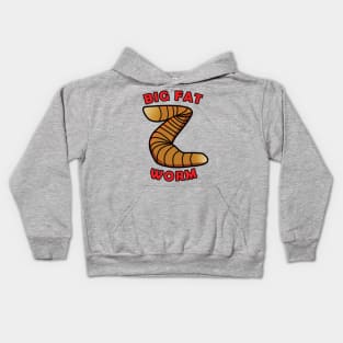 Big Fat Worm Kids Hoodie